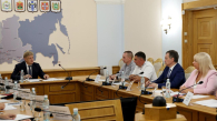Анатолий Серышев обсудил развитие адаптивного спорта с руководством клуба «Сибиряк»