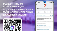 Канал МФЦ Новосибирской области в мессенджере набрал 11 тысяч подписчиков