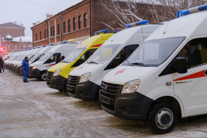 34 новых автомобиля скорой помощи отправили в больницы области