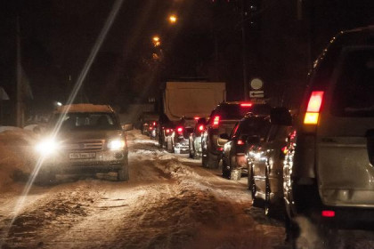 «Как Москва стоим!»: очередные 10 баллов на дорогах Новосибирска