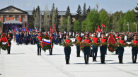 Более 320 тыс новосибирцев приняли участие в торжествах ко Дню Победы