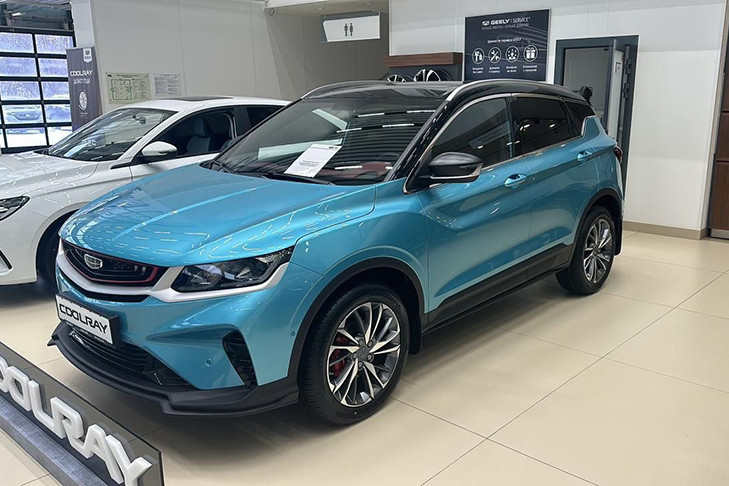 На новые авто Geely с АКПП пришлось 16% объявлений в Новосибирской области