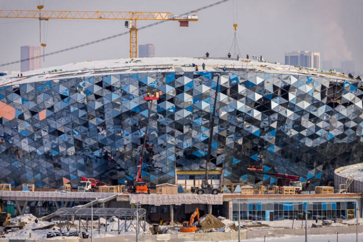 Ледовый дворец к МЧМ 2023 в Новосибирске полностью подключат к теплу до конца февраля
