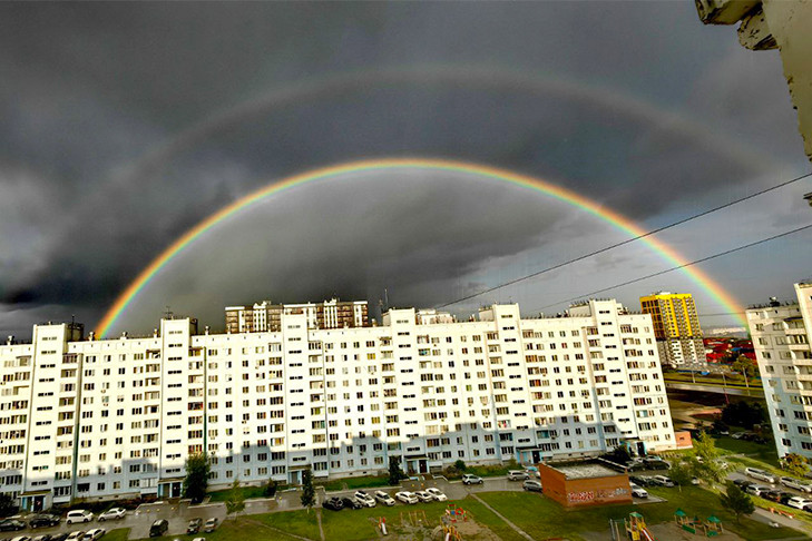 Интенсивные ливни надвигаются на Новосибирскую область