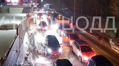 Массовое ДТП произошло на Большевистской в Новосибирске