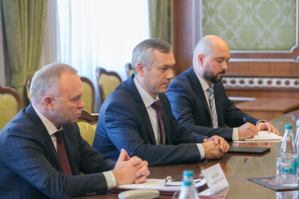 Врио губернатора обсудил с послом Словении вопросы расширения направлений сотрудничества