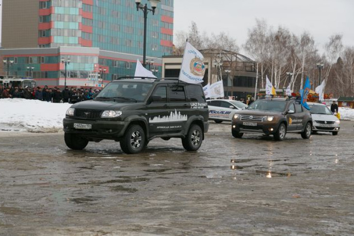 Госавтоинспекция Новосибирска запретила авантюристам на машинах проводить квест