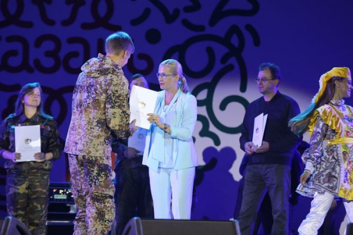 Школьник из Казани награжден медалью к 80-летию НСО