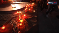 Новосибирцы зажгли свечи в память о героях ВОВ