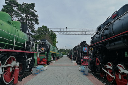 Музей паровозов в Новосибирске: от рекордсмена до «членовоза»