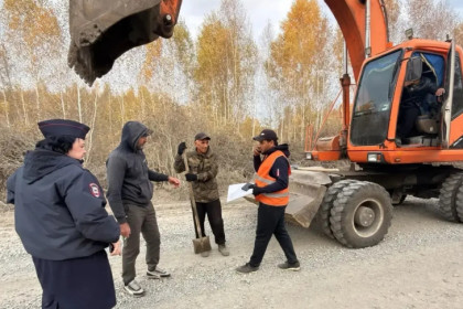 Под Новосибирском полиция задержала 10 нелегальных мигрантов на стройках