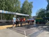 В Здвинске идет второй день сельских спортивных игр по городошному спорту