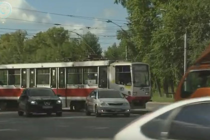 Штрафовать за езду по трамвайным путям будут в Новосибирске