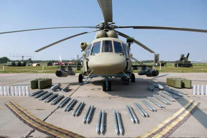 Боевые вертолеты «Терминатор» подняли в воздух в Новосибирской области