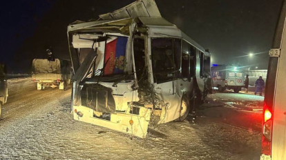 7 человек пострадали в ДТП с автобусом на Северном объезде Новосибирска