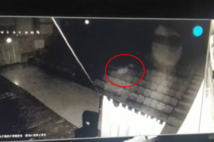 Привидение из Дома молодежи Новосибирска попало на видео