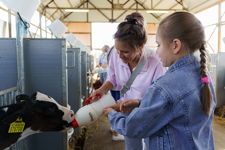 Отправляйтесь туда, где молоко берет начало