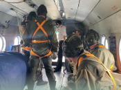 Новосибирские пожарные помогают тушить леса в Томской области
