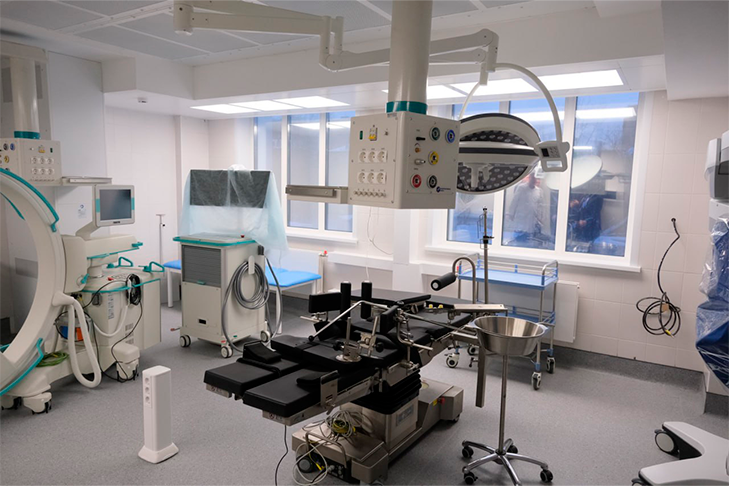 В Новосибирске построили новый операционный корпус больницы на левобережье