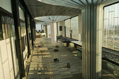 Строительство нового терминала аэропорта Толмачево завершено на 98%