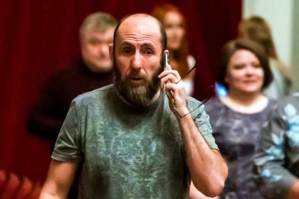 Владимир Кехман сыграл Ивана Грозного на сцене НОВАТ в Новосибирске