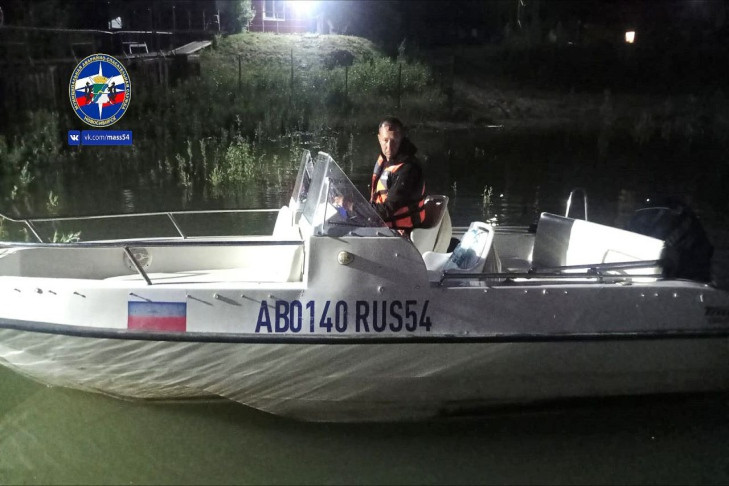 Лодку без руля и ветрил с пьяным пассажиром пришвартовал к берегу неравнодушный новосибирец