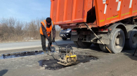 В Новосибирской области восстановили почти 110 тысяч квадратных метров дорог