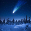 Древнюю комету увидят в феврале жители региона