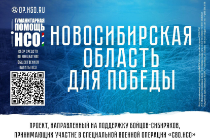 В Новосибирской области продолжается реализация проекта «СВО.НСО»