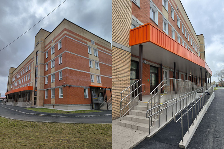 Для жителей Барабинского района построен крупнейший в этом году отдельный корпус детской поликлиники