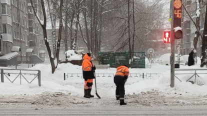 Более 1 млн кубометров снега вывезли из Новосибирска
