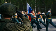 Молодые офицеры приняли гвардейскую присягу в Новосибирской области