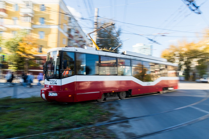 НОВАТ станет конечной остановкой трамвая №13 до 17 августа в Новосибирске