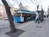 Маршруты автобусов и троллейбусов изменят в День Победы в Новосибирске