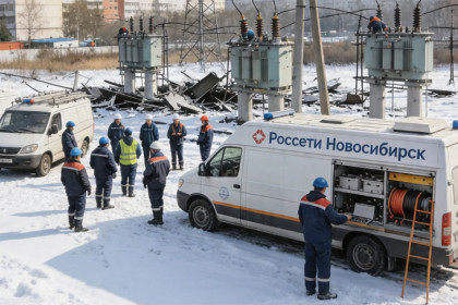 Новосибирцы на Родниках остались без света из-за повреждения кабеля