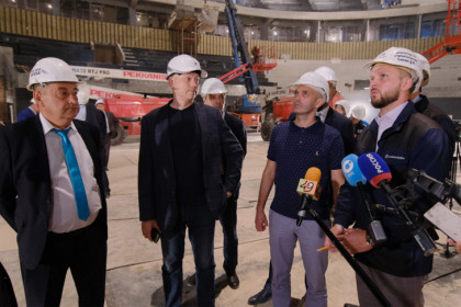 На новом ЛДС в Новосибирске завершены основные строительные работы