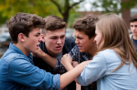 Агрессия у российских подростков показывает пробелы в их воспитании