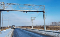Новый автоматический пункт весогабаритного контроля введен в эксплуатацию в Барабинском районе