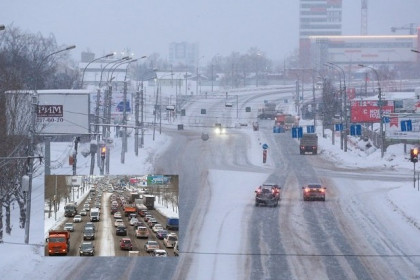 «Вымерший Новосибирск»: так улицы выглядят только утром 1 января