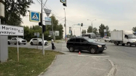 В Новосибирске иномарка сбила подростка на пешеходном переходе