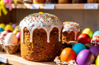 За 10 дней до Пасхи в Новосибирске продают куличи по цене до 2500 рублей