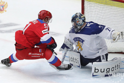Финские хоккеисты «Сибири» не помогли Суоми обыграть Россию на Шведских играх