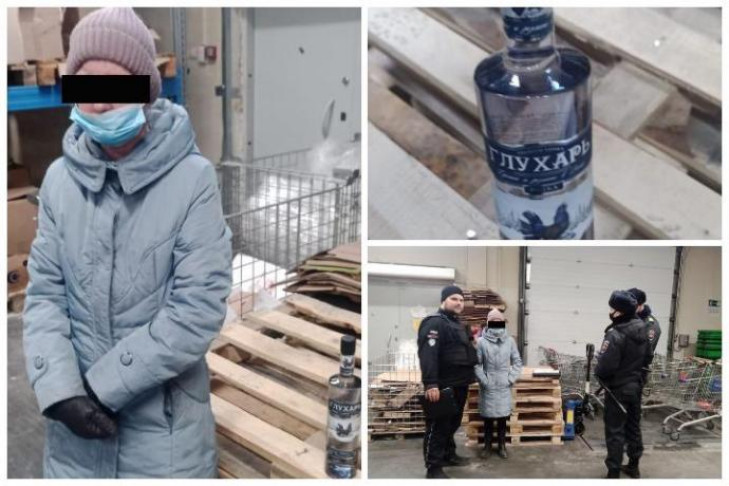 Фанатка сериала «Глухарь» воровала одноименную водку в Новосибирске