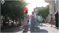 Сотни новосибирцев прошли маршем по городу в честь Дня клоуна