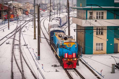 Водитель Volkswagen выжил в ДТП с поездом под Новосибирском 1 января