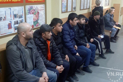 Мигранты из «Шашлычного двора» массово заболели перед отправкой в военкомат