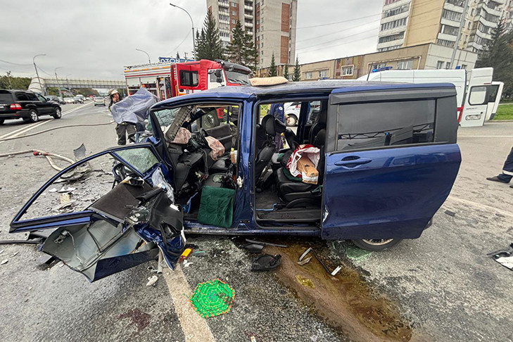 Семь человек попали в больницу после ДТП в Бердске