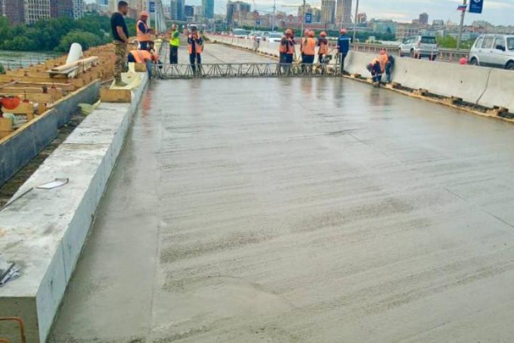 Сроки окончания ремонта Димитровского моста назвали в Новосибирске