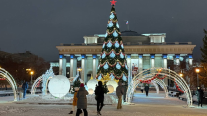 Новосибирцев пригласили встретить Новый год в Театральном сквере