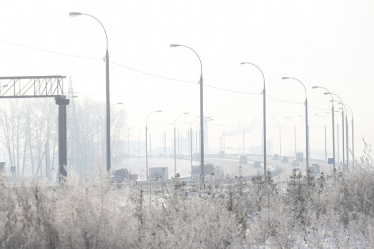 Жгучие морозы в Новосибирске отступят на три дня